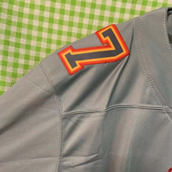 No. 87 Football Jersey NFL Kansas City Chiefs Chiefs Gray Travis Kelce - Picture 6 of 10